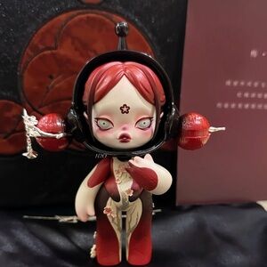 SECRET! Exclusive Red baby Skullpanda. Extremely rare! Not sold in US.